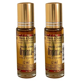 Fragrance Perfume smell like Organza W Roll On Oil 12ml (Pack of 2)