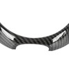 Car Dashboard Cover Edge Trim Decoration Ring Carbon Fibre Style