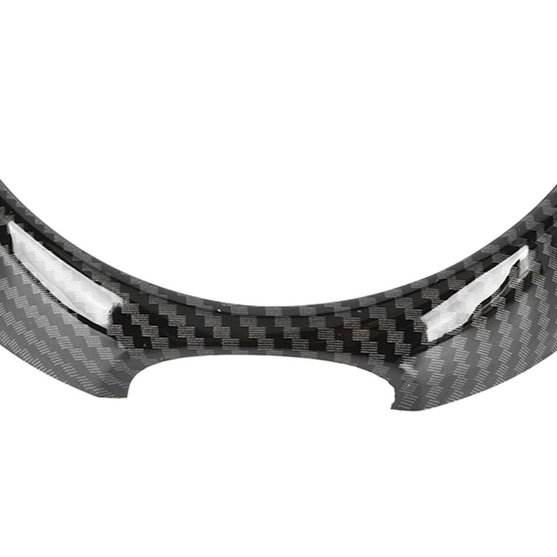 Car Dashboard Cover Edge Trim Decoration Ring Carbon Fibre Style