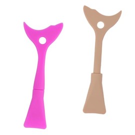 Protector de Pestañas de Silicona para Maquillaje Diseño Desmontable y Escudo Curvado, Fácil de Usar y Limpiar, Adecuado para Aplicar Sombra y Rímel en Maquillaje Profesional