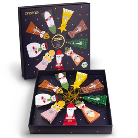 Creano Organic Winter Tea Gift Set "Cute Christmas Figures" - 9 Pyramid Tea Bags in 9 Different Varieties - 22.5 g - Novelty 2024*