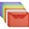 Plastic Wallets Folders - 28 Pack A4 Coloured Document Folder