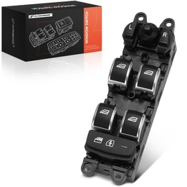 A-Premium Master Power Window Switch Compatible with Volvo XC60 2010-2017, S60 2011-2018, V60 2015-2019, Front Left Driver Side