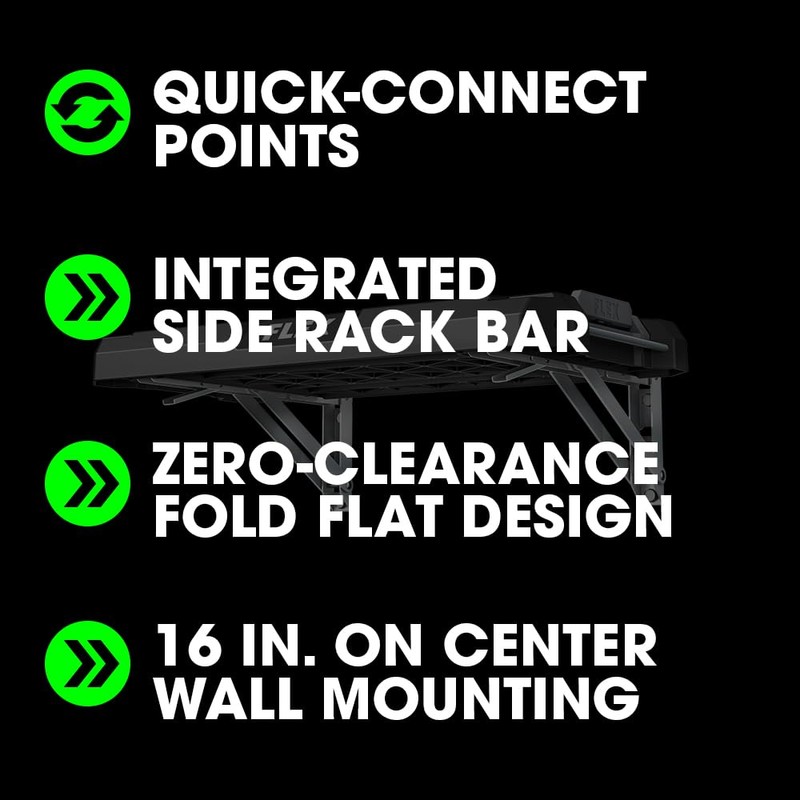 FLEX STACK PACK Storage System Folding Rack Shelf - FS1502