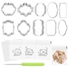 Cookie Cutters Variety Pack 10-Pcs Set Cookie Cutter, Biscuit Cutter