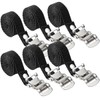 Pedal Strap, Pack of 6 Adjustable Bicycle Pedal Straps, Toe