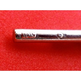 LOT OF 5 Pink Bead Decade Rosary Beads, Made in Italy, Stamped