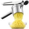 LunaCozy Large Potato Ricer, Heavy Duty Stainless Steel Potato Ricer