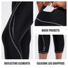 BALEAF Women's Bike Pants High Waist 4D Padded Cycling Capris