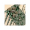 Set Brochas de maquillaje 13 piezas profesional y bolsa verde