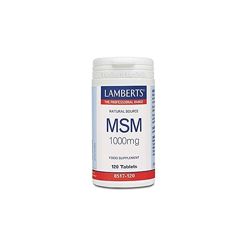 LAMBERTS - 120CAP MSM 1000MG