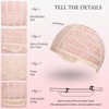 Short Pink Wig for Men, Light Pink Synthetic Halloween Wig