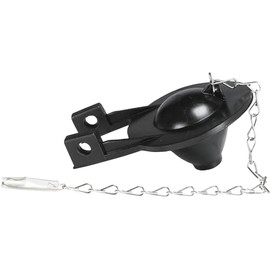 Edward Tools Toilet Flapper Replacement Kit Universal - Flexible Rubber Seal for Water Saving - Made to fit 2” Flush Valves -Stainless Steel chain - Fits American Standard, Kohler, Toto, Mansfield