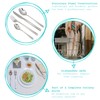 Argon Tableware Tondo Stainless Steel Dessert Spoons - 21cm -