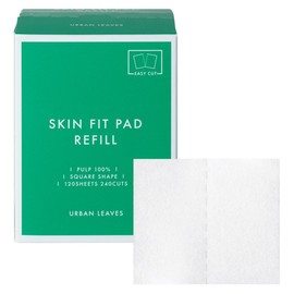 Urban Leaves Skin Fit Pad Square Refill, 1 piece, 120 pieces / 어반리브즈 스킨 핏 패드 사각 리필, 1개, 120개입