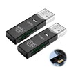 2 PCS USB3.0 SD Card Reader, High Transfer Speed up