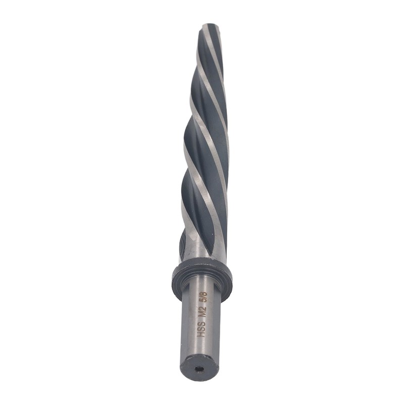 Construction Reamer 5 Flute 5/8in 12.7mm Diameter Round Shank Spiral