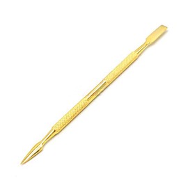 Precise Canada: Gold Cuticle Pusher Manicure Gel Nail Art Removal Tool Dual Scraper