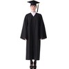 GraduatePro Matte Graduation Cap and Gown Class of 2025 Set