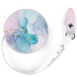 Gerkia Sewing Tape Measure，Colour Printed Small Retractable Soft Measuring Tape for Tailor Cloth Fabric Body Measurements.