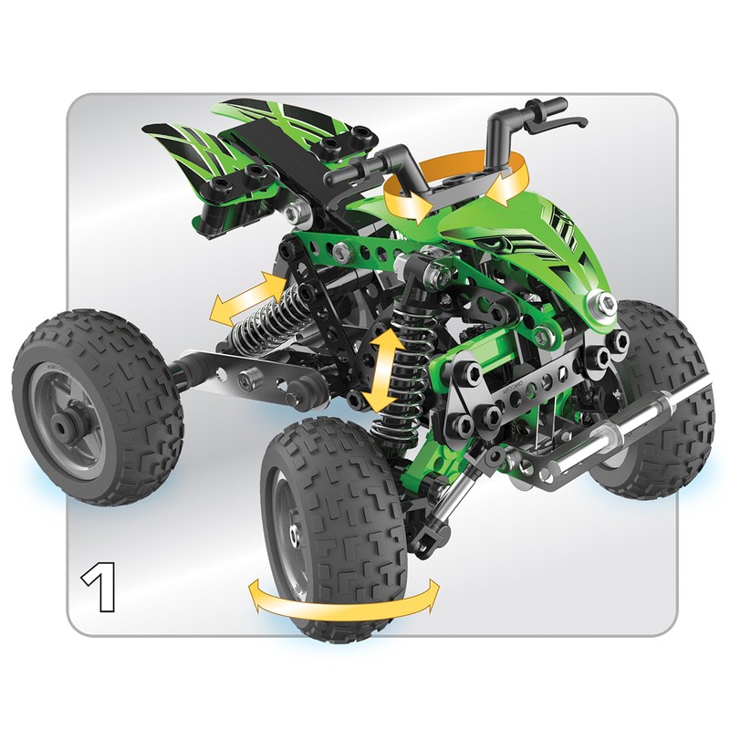 Meccano All Terrain Racer Quad Vehicle