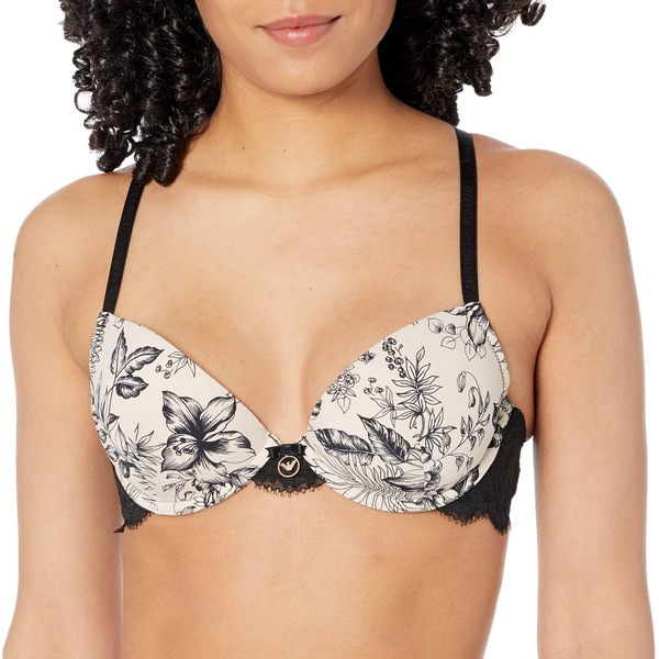 Emporio Armani Women's Remov.pads Daily Charme Push Up Bra, Toile