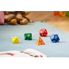 Learning Resources Jumbo Foam Polyhedral Dice, 5 Dice, 4, 8,