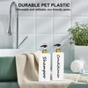 21oz Shampoo and Conditioner Dispenser (Set of 3) Modern Refillable