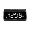 ZAPALA expert Alarm Clock Radio, 2 Alarms Large LED Display