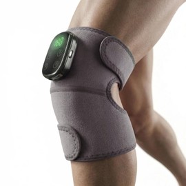 BECANNA Cordless Knee Heating Pad, Heated Vibration, Knee Massager for Men Women Pain Relief