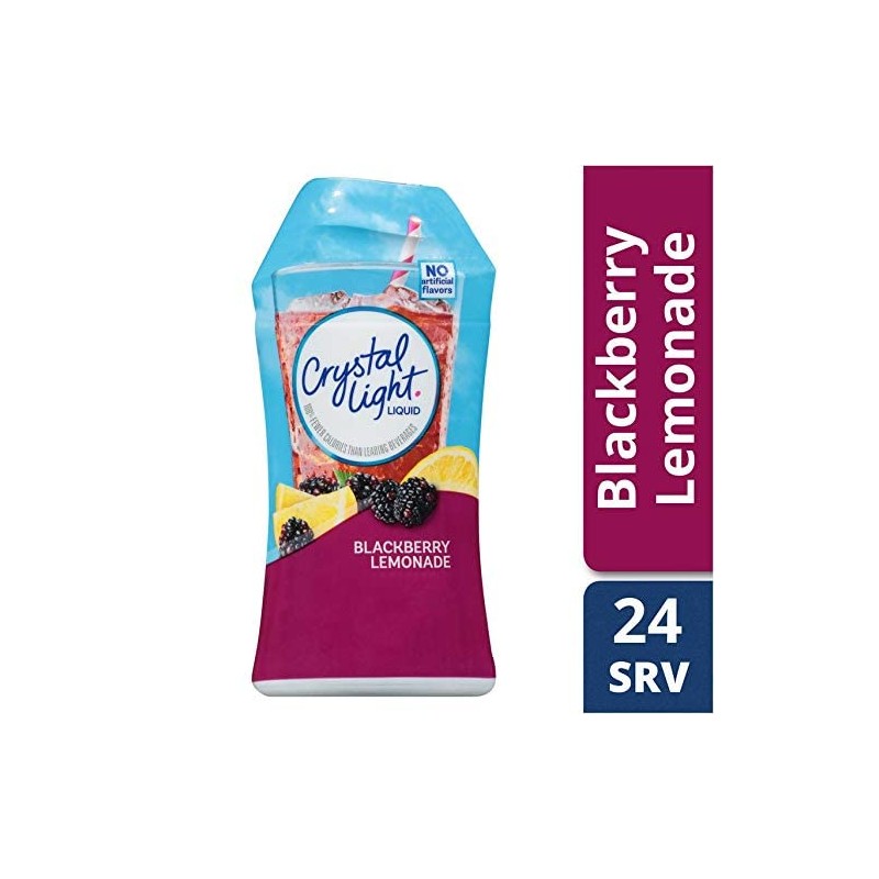 Crystal Light Drink Mix - Blackberry Lemonade - 1.62 Ounces