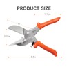 TOWOT Multi Angle Miter Shears, Angle Cutter Adjustable At 45