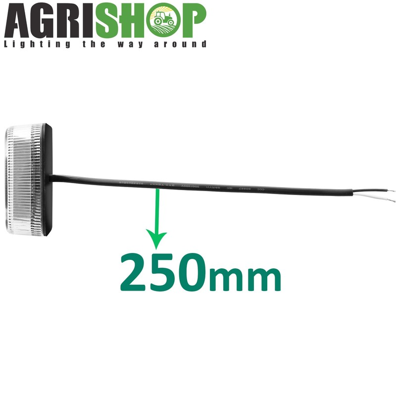 AGRISHOP 1 x rear view light trailer 12 V 24