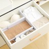 3 Pack Drawer Dividers Adjustable 28.5-44 cm Drawer Organiser Drawer