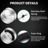 2 Pcs 6 Inch Draft Blocker Backdraft Damper Duct Draft