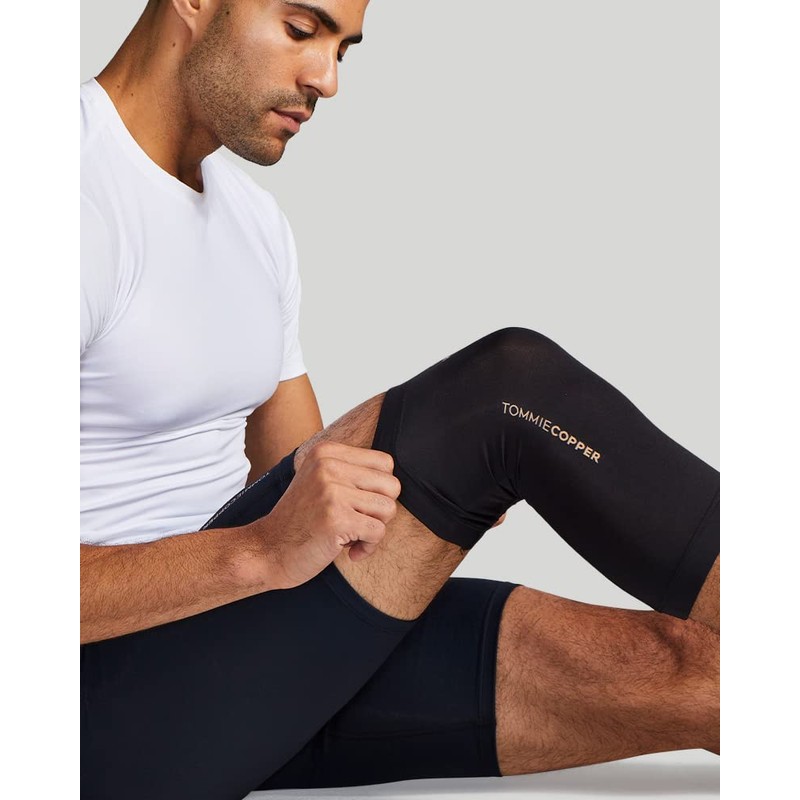 Tommie Copper - Unisex Core Compression Knee Sleeve - Black
