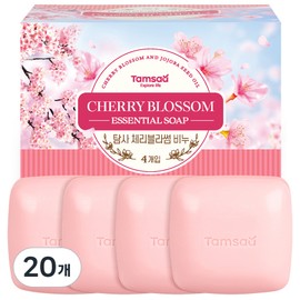 Exploration Soap Cherry Blossom Fragrance, 90g, 20 Count / 탐사 비누 체리블라썸 향, 90g, 20개