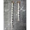Macrame Plant Hanging Extenders for Hanging Plants(22", Pack of 6)
