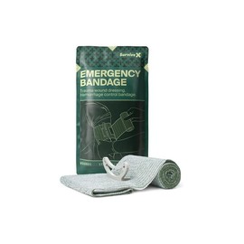 SurviveX Israeli Premium Elastic Compression Pressure Bandage - 6 Inch -Stop Trauma Bleeding - Size: 2PCS