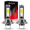 AUXLIGHT H7 H7LL LED Fog Light Bulbs 6000K Xenon White,