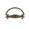 Quluxe 4 Pcs Furniture Dresser Pull Antique Brass Bail Drawer