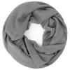 Gloop 01122-01123-P Women's Elegant Plain Loop Scarf, Tube Scarf, Plain