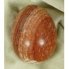 Harmonize Natural Peach Jasper Stone Carved Egg Reiki Healing Crystal