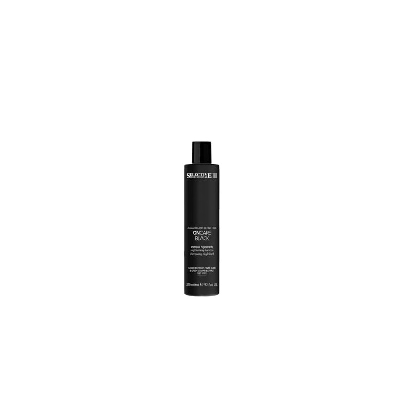 Selective OnCare Black Regenerating Shampoo 275 ml