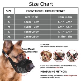 PET'S HUB Adjustable Dog Muzzle, Soft & Breathable, Prevents Biting & Barking, Training Mask, Allows Panting & Drinking for Small, Medium, and Large Dogs (Green, Medium)