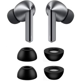 ALXCD Foam Ear Tips Compatible with Galaxy Buds 3 Pro Earbuds SM-R630N, 2 Pairs Memory Foam Replacement Earbuds Tips, Compatible with Galaxy Buds 3 Pro SM-630N 2 Pairs S