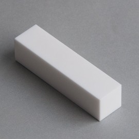 Macor, MAC4-0604, Machinable Ceramic Bar, 3/8" X 3/8" Square X 4" Long