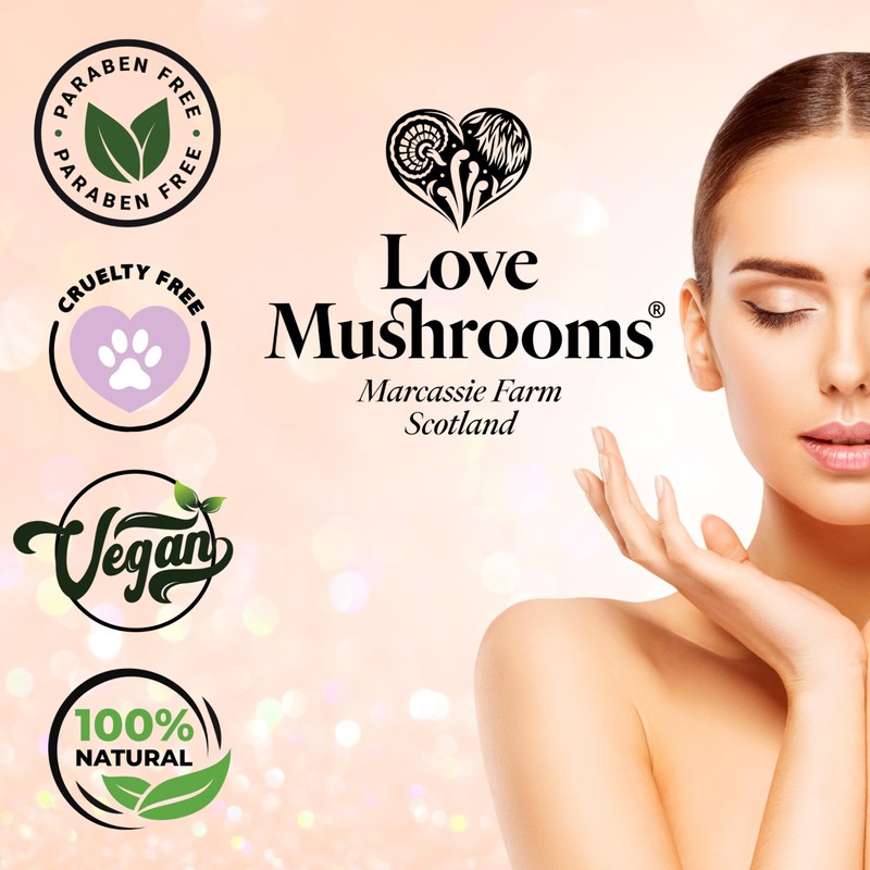 Love Mushroom Beauty Face Mask | Luxury Collagen Truffle Sheet