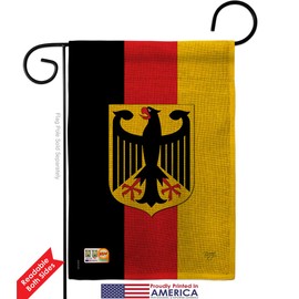 Nationality Germany Garden Flag Regional Nation International World Country Particular Area Small Decorative Gift Yard House Banner Double-Sided Made in USA 13 X 18.5