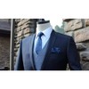 Men's Solid Color Pocket Square Handkerchief for Wedding/Receptions/Gowns/Parties/Set of 15